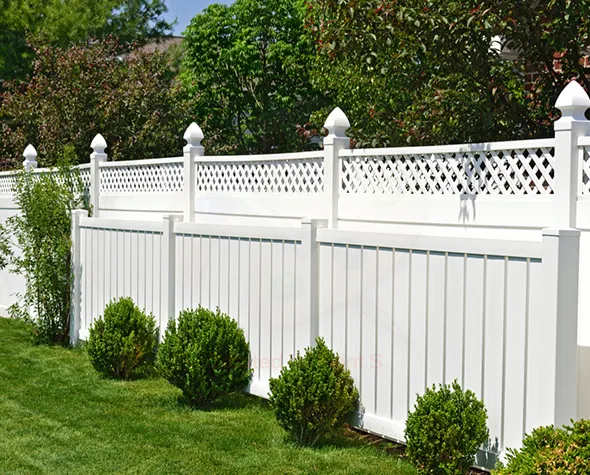 Custom PVC fence design and installation services to create durable and low-maintenance fences for property.