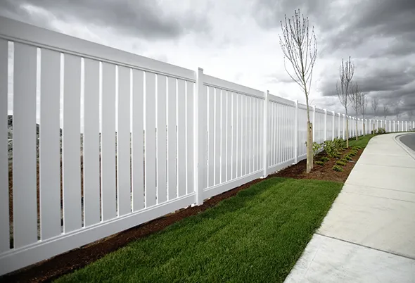 PVC fencing company in Leesburg, FL, offering durable and low-maintenance fence installation.